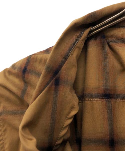 THE CRIMIE（ザ クライミー）THE CRIMIE (ザ クライミー) オープンカラーシャツ ブラウン サイズ:XXLの古着・服飾アイテム