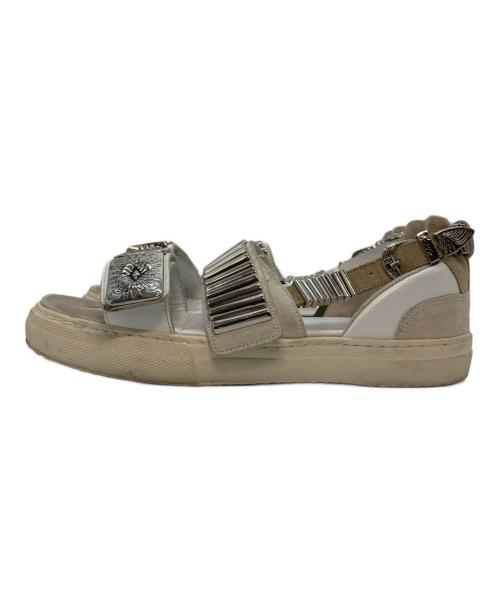 TOGA（トーガ）TOGA (トーガ) METAL SNEAKER SANDALS ネイビー サイズ:37の古着・服飾アイテム