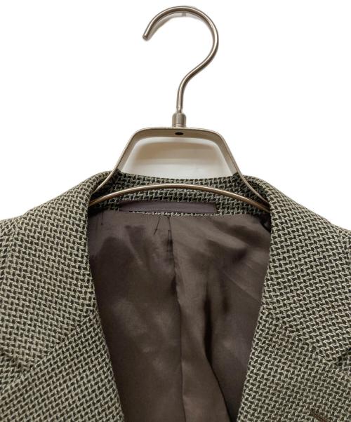 ARMANI COLLEZIONI（アルマーニ コレツィオーニ）ARMANI COLLEZIONI (アルマーニ コレツィオーニ) テーラードジャケット ブラウン サイズ:46Rの古着・服飾アイテム