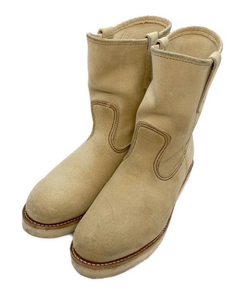 RED WING（レッドウィング）RED WING (レッドウィング) 9インチ ペコスブーツ ベージュ サイズ:26の古着・服飾アイテム