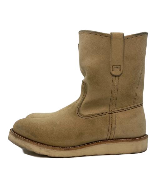 RED WING（レッドウィング）RED WING (レッドウィング) 9インチ ペコスブーツ ベージュ サイズ:26の古着・服飾アイテム