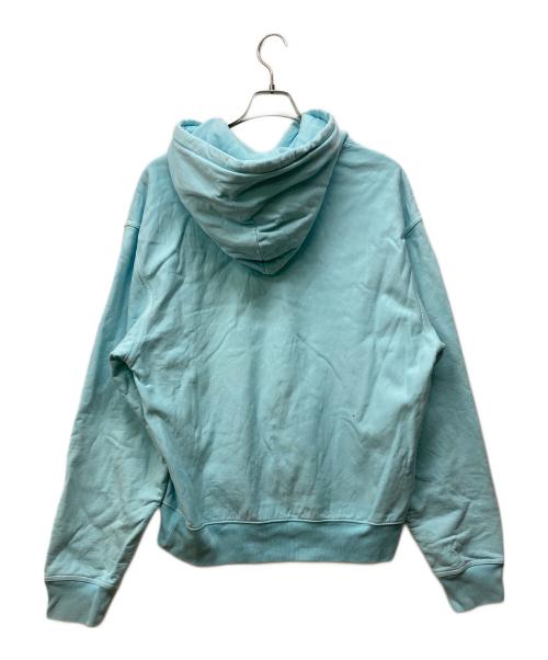 stussy（ステューシー）stussy (ステューシー) 刺繍ロゴパーカー スカイブルー サイズ:SIZE XLの古着・服飾アイテム