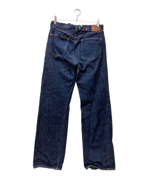 TCB jeans（ティーシービー ジーンズ）TCB JEANS (ティーシービー ジーンズ) サンペンダーボタン20sシンチバックデニムパンツ インディゴ サイズ:34の古着・服飾アイテム