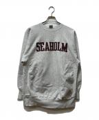 Championチャンピオン）の古着「SEAHOLMリバースウィーブスウェット」｜グレー