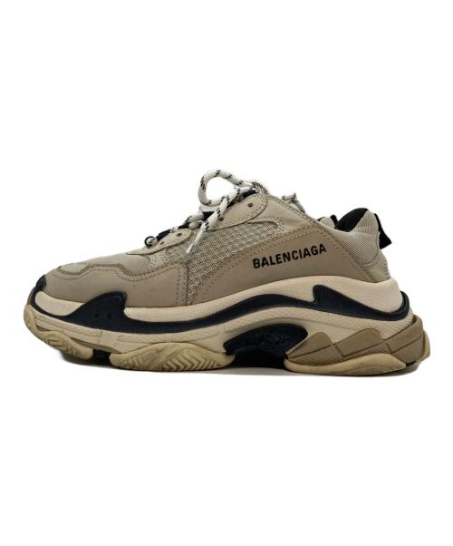 BALENCIAGA（バレンシアガ）BALENCIAGA (バレンシアガ) TRIPLE S グレー サイズ:26の古着・服飾アイテム