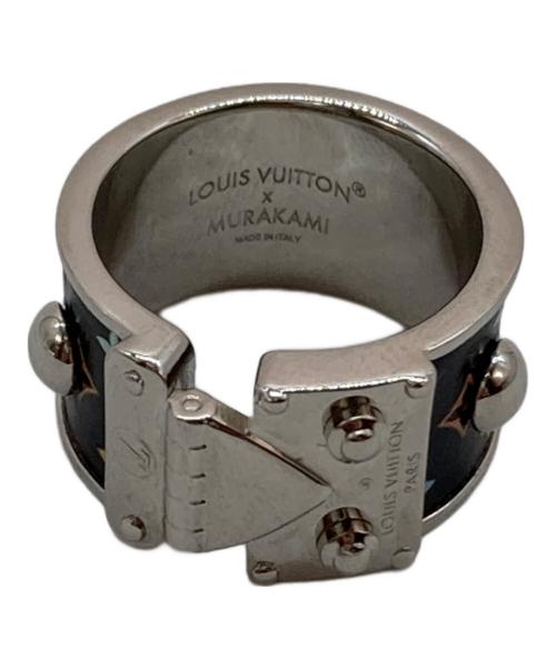 LOUIS VUITTON（ルイ ヴィトン）LOUIS VUITTON (ルイ ヴィトン) LV × TM リング・LV シグネチャー Sロック ブラック サイズ:10の古着・服飾アイテム