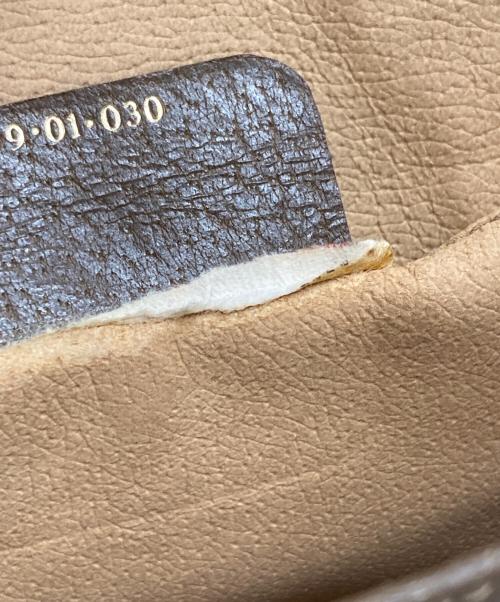 GUCCI（グッチ）GUCCI (グッチ) GGプラス シェリーライン クラッチバッグ ブラウンの古着・服飾アイテム
