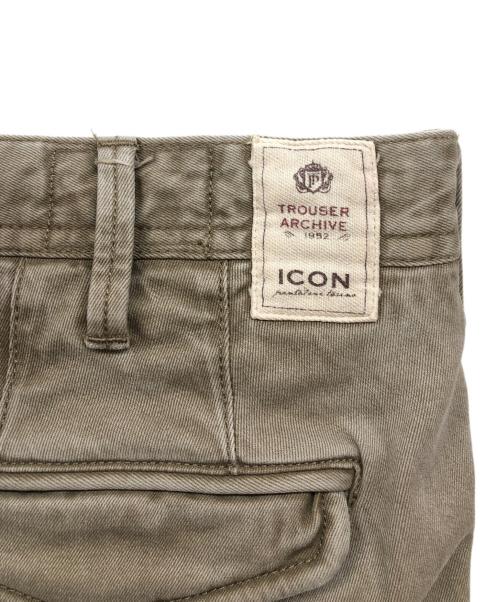 ICON（アイコン）ICON (アイコン) テーパードパンツ グレー サイズ:50の古着・服飾アイテム
