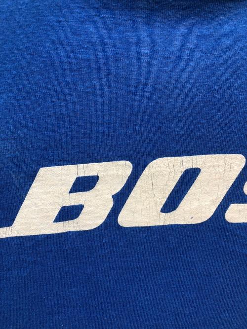 Hanes（ヘインズ）Hanes (ヘインズ) BOSEプリントTシャツ ブルー サイズ:Lの古着・服飾アイテム