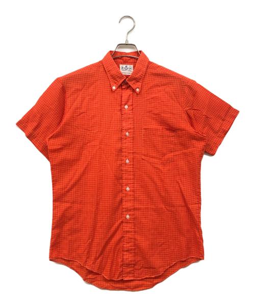 Darwin（ダーウィン）Darwin (ダーウィン) ヴィンテージシャツ オレンジ サイズ:Mの古着・服飾アイテム