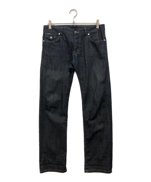 G-STAR RAW（ジースターロゥ）G-STAR RAW (ジースターロゥ) ストレートデニムパンツ インディゴ サイズ:30×32の古着・服飾アイテム