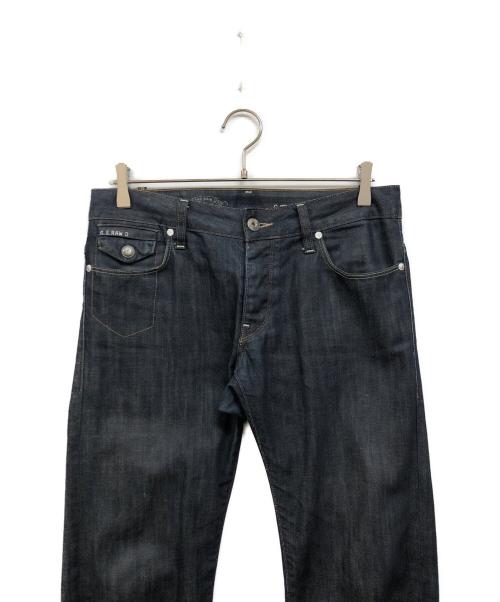 G-STAR RAW（ジースターロゥ）G-STAR RAW (ジースターロゥ) ストレートデニムパンツ インディゴ サイズ:30×32の古着・服飾アイテム