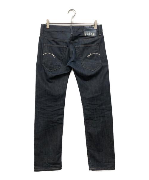 G-STAR RAW（ジースターロゥ）G-STAR RAW (ジースターロゥ) ストレートデニムパンツ インディゴ サイズ:30×32の古着・服飾アイテム