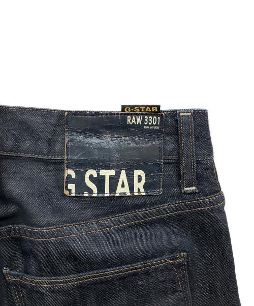 G-STAR RAW（ジースターロゥ）G-STAR RAW (ジースターロゥ) ストレートデニムパンツ インディゴ サイズ:30×32の古着・服飾アイテム