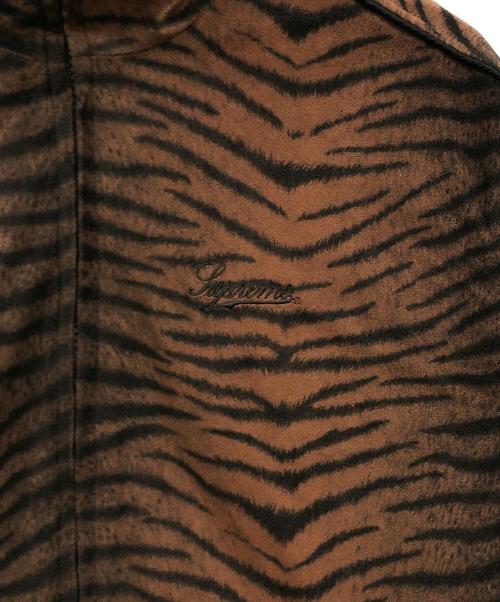 SUPREME（シュプリーム）Supreme (シュプリーム) 18SS TIGER STRIPE TRACK JACKET ブラウン サイズ:Sの古着・服飾アイテム