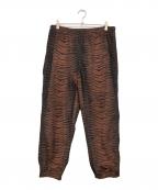 SUPREMEシュプリーム）の古着「18SS TIGER STRIPE TRACK PANTS」｜ブラウン