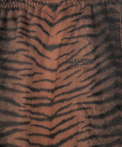 SUPREME（シュプリーム）SUPREME (シュプリーム) 18SS TIGER STRIPE TRACK PANTS ブラウン サイズ:MEDIUMの古着・服飾アイテム