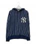 KITH（キス）の古着「New York Yankees Hayes Chenille Hoodie」｜ネイビー