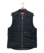 SUPREMEシュプリーム）の古着「11FW MOLESKIN WORK VEST」｜ブラック