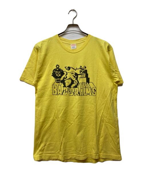 SUPREME（シュプリーム）Supreme (シュプリーム) BAD BRAINS Tシャツ イエロー サイズ:Lの古着・服飾アイテム