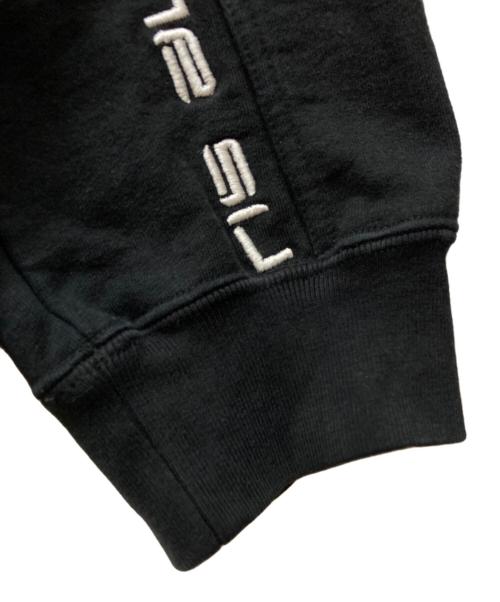 SUPREME（シュプリーム）Supreme (シュプリーム) TEXT STRIPE HOODED SWEATSHIRTS ブラック サイズ:XLの古着・服飾アイテム