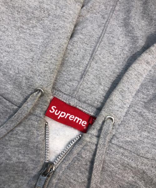 SUPREME（シュプリーム）Supreme (シュプリーム) Small Box Logo Zip Up Hooded Sweatshirt グレー サイズ:XLの古着・服飾アイテム