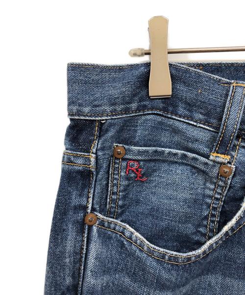 POLO RALPH LAUREN（ポロ・ラルフローレン）POLO RALPH LAUREN (ポロ・ラルフローレン) バギーデニムパンツ インディゴ サイズ:34の古着・服飾アイテム