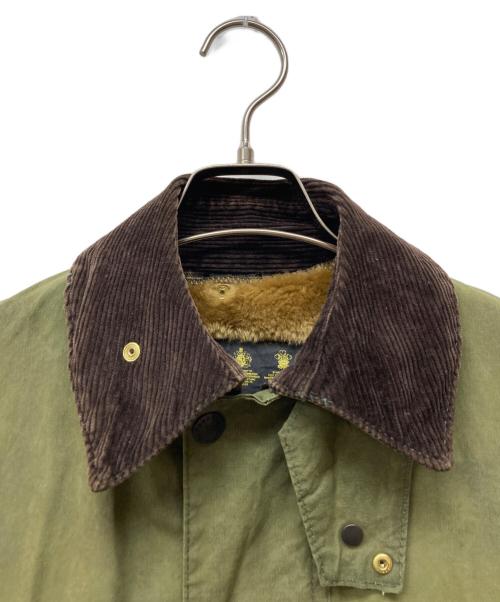Barbour（バブアー）Barbour (バブアー) BORDER ライナー付きジャケット カーキ サイズ:C34の古着・服飾アイテム