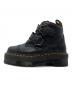 Dr.Martens (ドクターマーチン) Devon Flower Buckle Leather Platform Boots ブラック サイズ:UK3：13000円