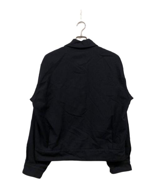COMOLI（コモリ）COMOLI (コモリ) ウールサージ ベルテッドジャケット ネイビー サイズ:3の古着・服飾アイテム