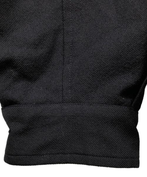 COMOLI（コモリ）COMOLI (コモリ) ウールサージ ベルテッドジャケット ネイビー サイズ:3の古着・服飾アイテム