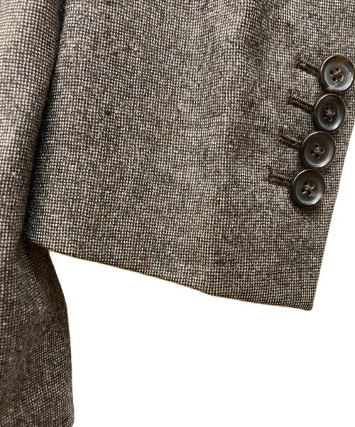 CARUSO（カルーゾ）CARUSO (カルーゾ) aida テーラードジャケット ブラウン サイズ:50の古着・服飾アイテム