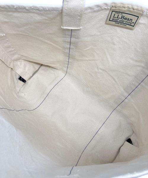 L.L.Bean（エルエルビーン）L.L.Bean (エルエルビーン) ボートアンドトートバッグ アイボリーの古着・服飾アイテム