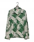 Sun Surfサンサーフ）の古着「“ISLAND PINEAPPLE” (LONG SLEEVE)」｜グリーン