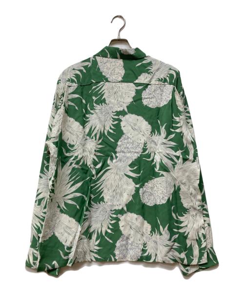 Sun Surf（サンサーフ）Sun Surf (サンサーフ) “ISLAND PINEAPPLE” (LONG SLEEVE) グリーン サイズ:XXLの古着・服飾アイテム