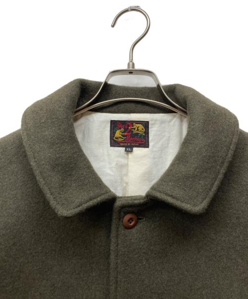 JELADO（ジェラード）JELADO (ジェラード) The 2 Monkeys Long-A Wool Over Coat LODEN サイズ:XLの古着・服飾アイテム