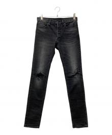 MINEDENIM（マインデニム）の古着「S.SLIM 5POCKET」｜ブラック