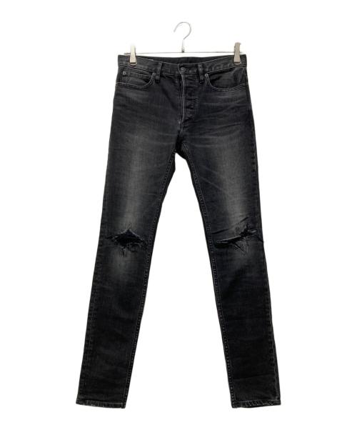 MINEDENIM（マインデニム）MINEDENIM (マインデニム) S.SLIM 5POCKET ブラック サイズ:6の古着・服飾アイテム