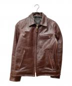SCHOTT BROS.ショット）の古着「6103JH HORSE HIDE TRUCKER JACKET」｜レッド