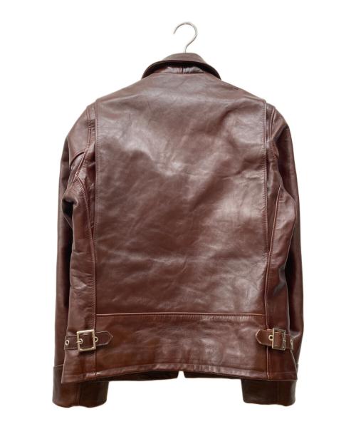 SCHOTT BROS.（ショット）SCHOTT BROS. (ショット) 6103JH HORSE HIDE TRUCKER JACKET レッド サイズ:36の古着・服飾アイテム