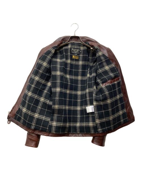 SCHOTT BROS.（ショット）SCHOTT BROS. (ショット) 6103JH HORSE HIDE TRUCKER JACKET レッド サイズ:36の古着・服飾アイテム