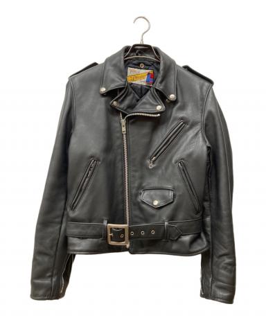 ゆ*様 【訳アリ特価】Made in USA・ヴィンテージ・ショット・ダブルライ 中古・古着通販】Schott (ショット) 618 ダブルライダースジャケット