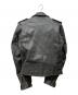 Schott (ショット) 618 ダブルライダースジャケット ブラック サイズ:36：30000円