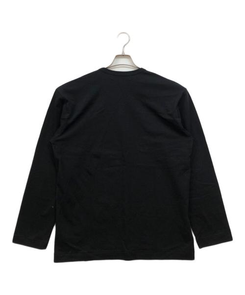 PLAY COMME des GARCONS（プレイコムデギャルソン）PLAY COMME des GARCONS (プレイコムデギャルソン) Long Sleeve T-Shirt With Black Emblem ブラック サイズ:XXLの古着・服飾アイテム