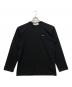 PLAY COMME des GARCONS（プレイコムデギャルソン）の古着「Long Sleeve T-Shirt With Black Emblem」｜ブラック