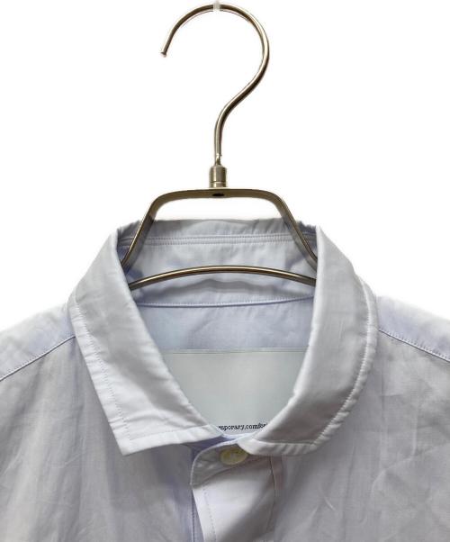 ticca（ティッカ）TICCA (ティッカ) スクエアビッグシャツ ブルー サイズ:1の古着・服飾アイテム