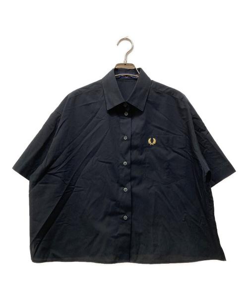 FRED PERRY（フレッドペリー）FRED PERRY (フレッドペリー) SHORT SLEEVE SHIRT ブラック サイズ:UK 10の古着・服飾アイテム