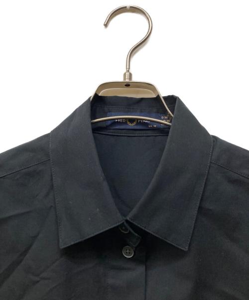 FRED PERRY（フレッドペリー）FRED PERRY (フレッドペリー) SHORT SLEEVE SHIRT ブラック サイズ:UK 10の古着・服飾アイテム
