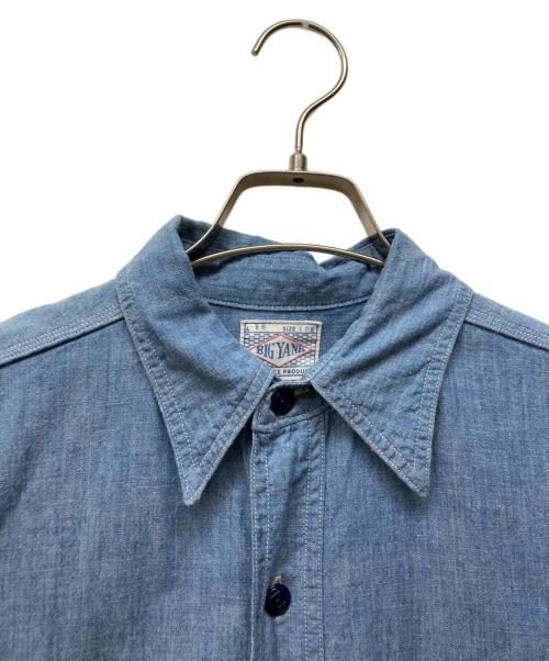 BIG YANK（ビッグヤンク）BIG YANK (ビッグヤンク) ANATOMICA (アナトミカ) デニムワークシャツ ブルー サイズ:15 1/2の古着・服飾アイテム
