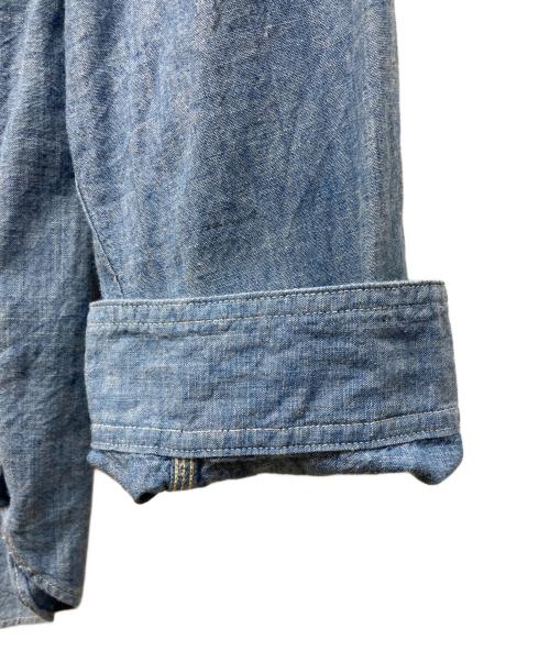 BIG YANK（ビッグヤンク）BIG YANK (ビッグヤンク) ANATOMICA (アナトミカ) デニムワークシャツ ブルー サイズ:15 1/2の古着・服飾アイテム